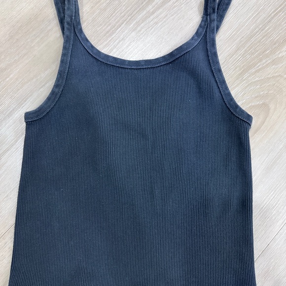 Brandy Melville/ John Galt flying heart tank, black, one size - Picture 3 of 4